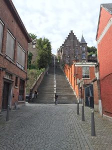 Montagne de Bueren stairs