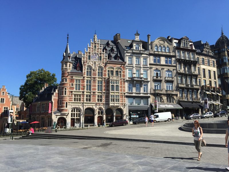 Some cute buildings in Brussels