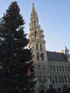 Brussels Grote Markt, Christmastime