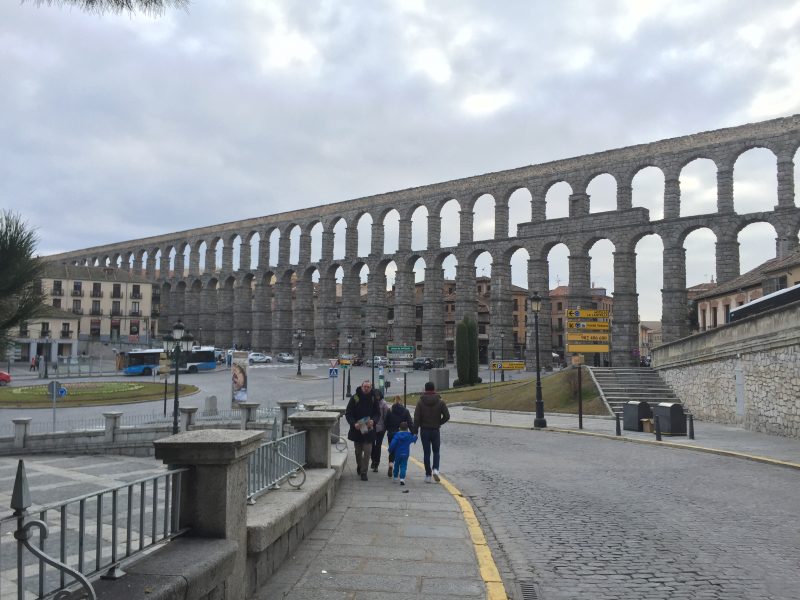 The Segovia aqueduct