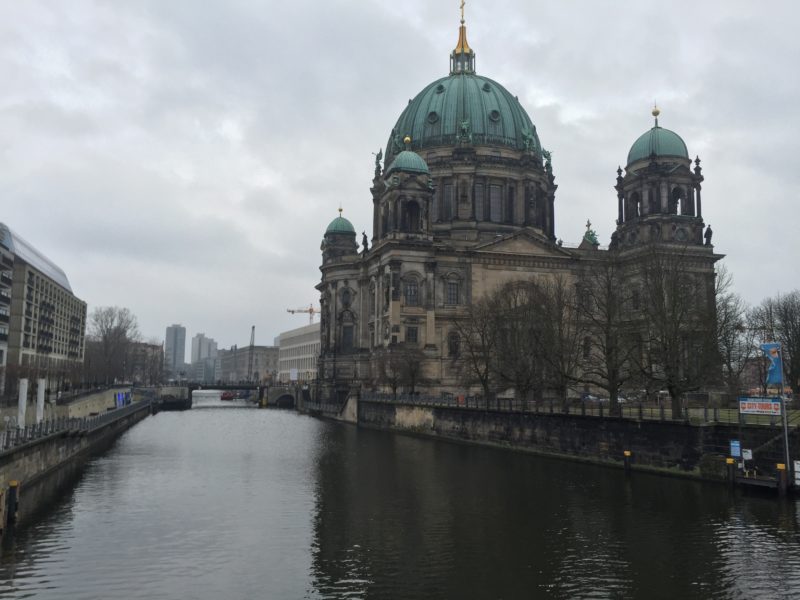 The Berliner Dom along the Spree