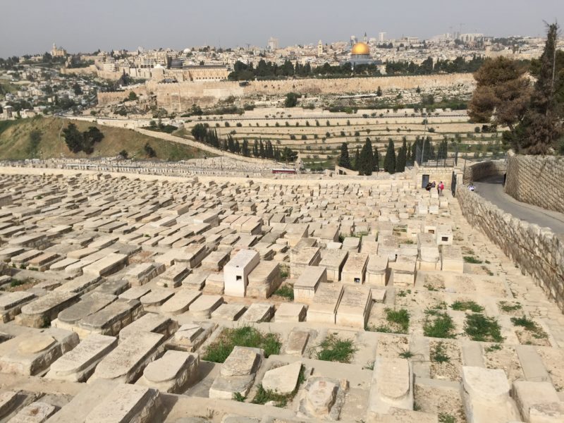 Jewish Cemetary on the Mount of Olives