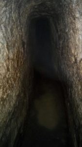 In the Siloam Tunnel