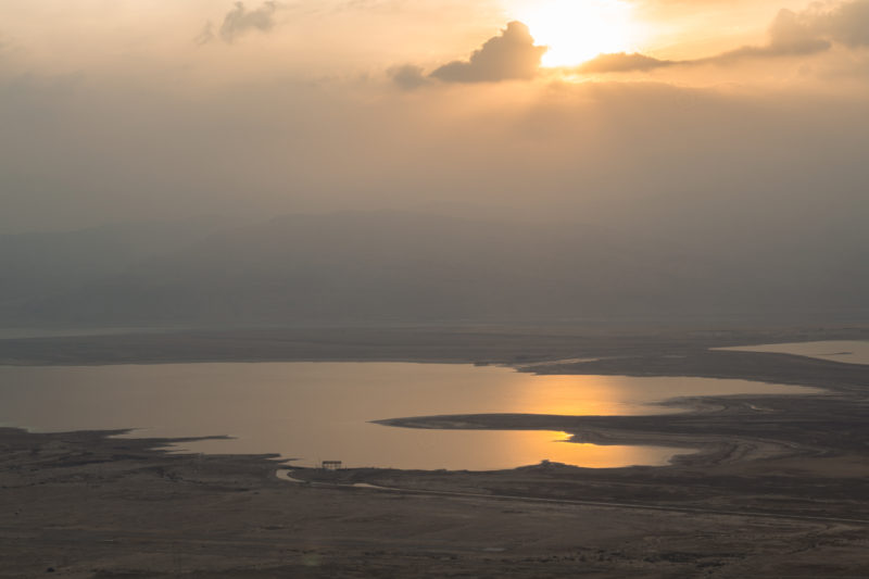 Sunrise over the Dead Sea 2