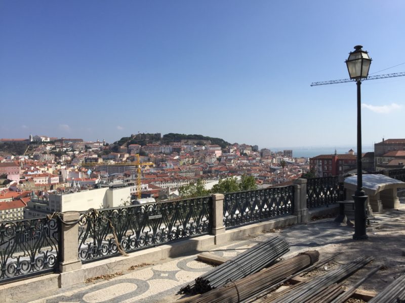 Our first view of Lisbon
