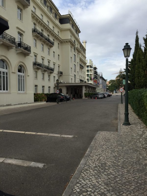 The Palacio Hotel entrance