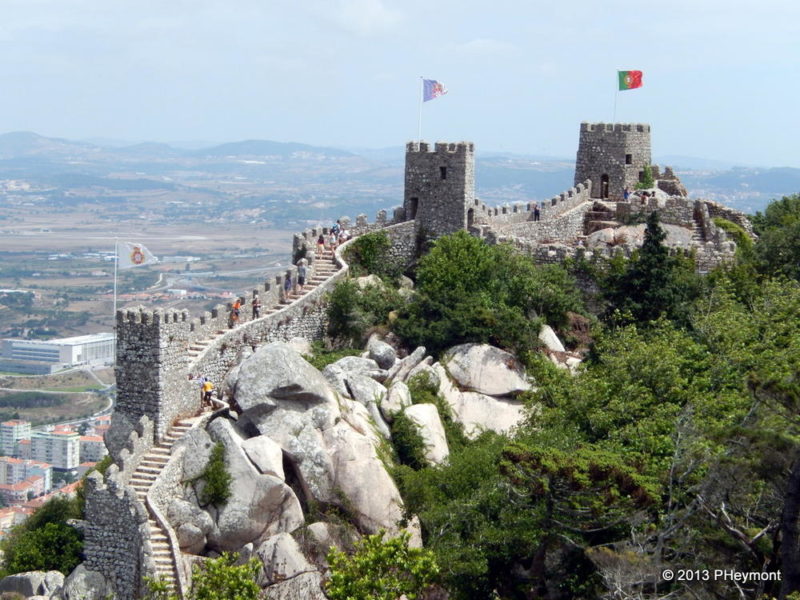 The Moorish Castle walls